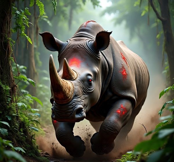 Jungle Fury Mutant Rhino Mayhem