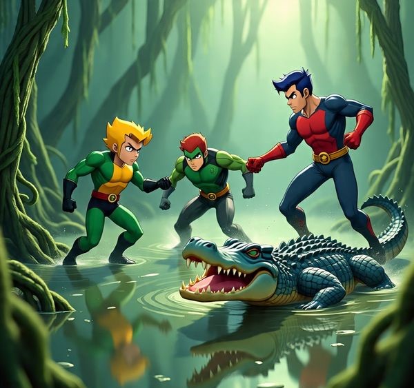 Teen Titans Go ! Swamp Attack