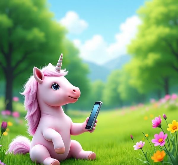 Baby Unicorn Phone